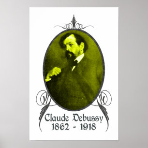 Claude Debussy Poster