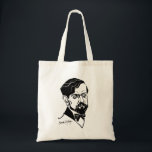 Claude Debussy Tote Bag<br><div class="desc">Graphic portrait of composer</div>