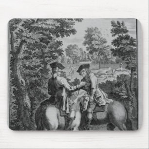 Claude Duval robbing Squire Roper Mouse Mat