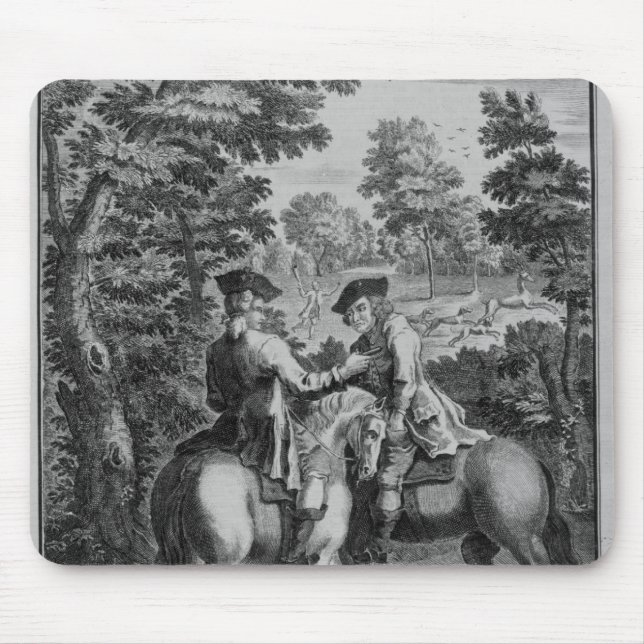 Claude Duval robbing Squire Roper Mouse Mat (Front)