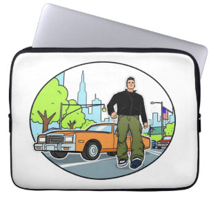 Claude - GTA 3 Laptop Sleeve