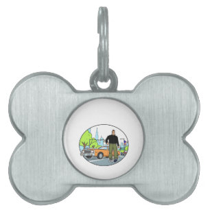 Claude - GTA 3 Pet ID Tag