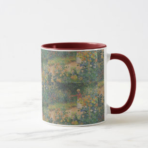 Claude Monet 1895 Vintage In the Garden Mug