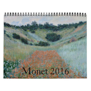 Claude Monet 2016 Calendar