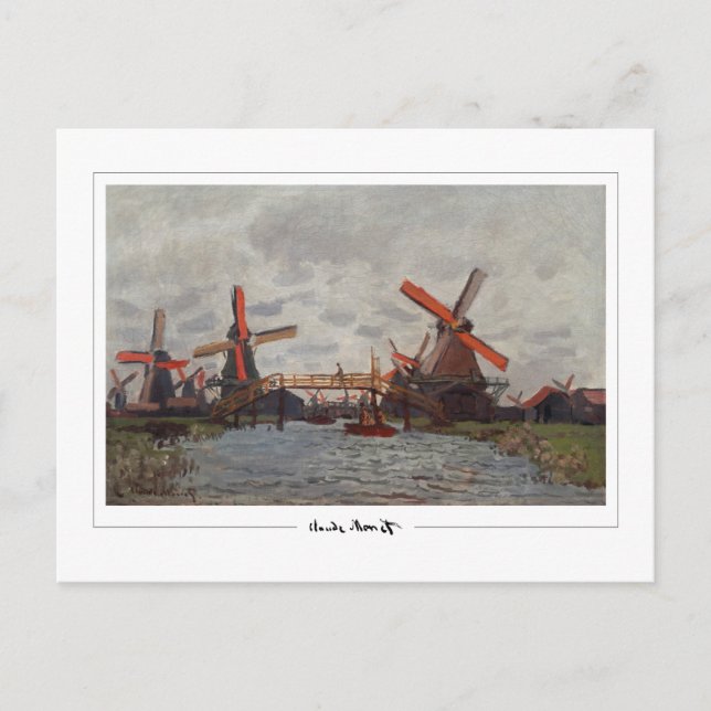 Claude Monet #22-2 - Fine Art Postcard (Front)
