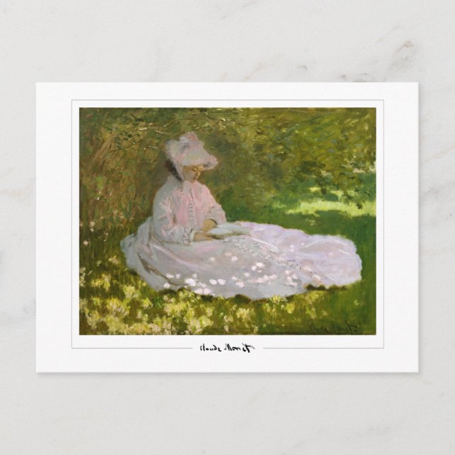 Claude Monet #23 - Fine Art Postcard (Front)