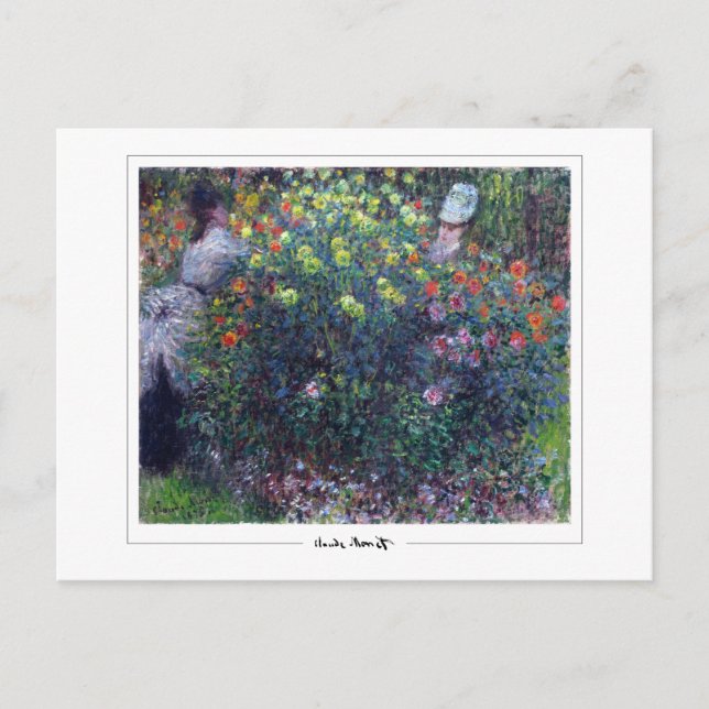 Claude Monet #24-2 - Fine Art Postcard (Front)