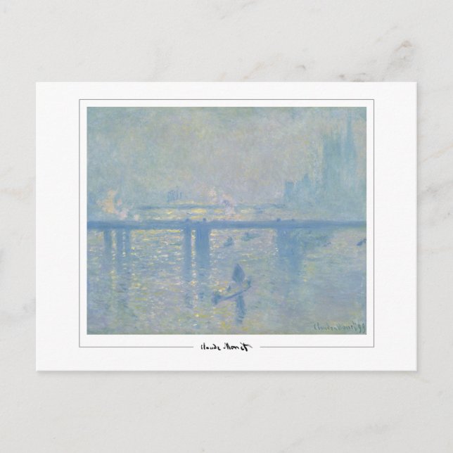 Claude Monet #27-2 - Fine Art Postcard (Front)