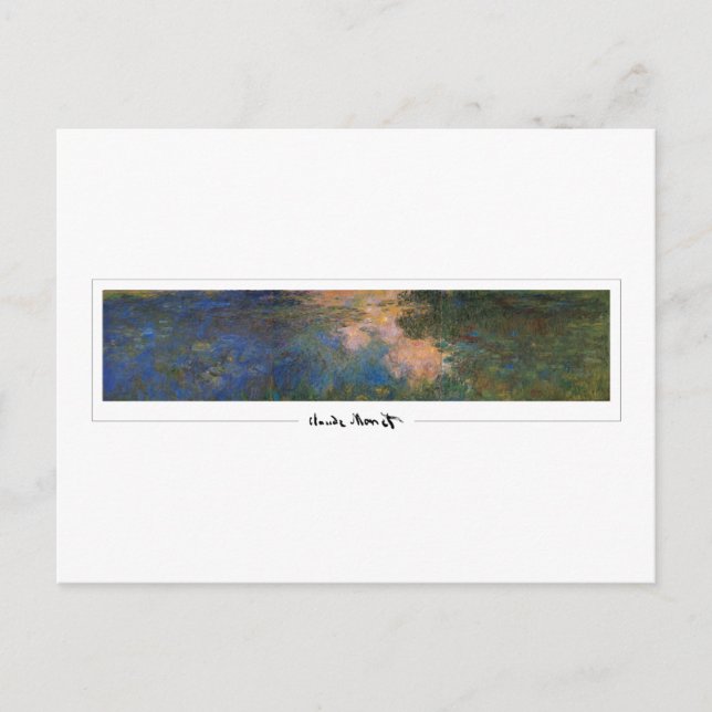 Claude Monet #334 - Fine Art Postcard (Front)