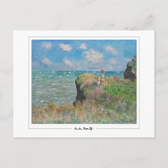 Claude Monet #47-2 - Fine Art Postcard (Front)