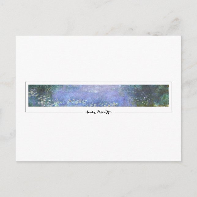 Claude Monet #598-2 - Fine Art Postcard (Front)