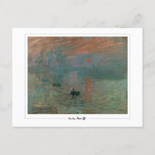 Claude Monet #668 - Fine Art Postcard