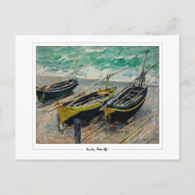 Claude Monet #8 - Fine Art Postcard (Front)
