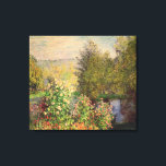 Claude Monet | A Corner of the Garden at Montgeron Canvas Print<br><div class="desc">A Corner of the Garden at Montgeron,  1876-7 | by Claude Monet | Art Location: Hermitage,  St. Petersburg,  Russia | French Artist | Image Collection Number: XIR37524</div>