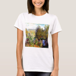 Claude Monet A Corner of the Garden At Montgeron T-Shirt