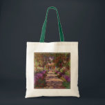 Claude Monet | A Pathway in Monet's Garden Tote Bag<br><div class="desc">A Pathway in Monet's Garden,  Giverny,  1902 | by Claude Monet | Art Location: Osterreichische Galerie Belvedere,  Vienna,  Austria | French Artist | Image Collection Number: XAM66441</div>