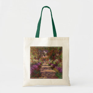 Claude Monet   A Pathway in Monet's Garden Tote Bag