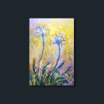 Claude Monet - Agapanthus Canvas Print<br><div class="desc">Agapanthus,  close-up (Les Agapanthes) - Claude Monet,  1914-1917</div>