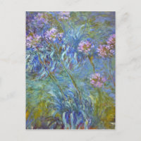 Claude Monet Agapanthus Fine Art Floral GalleryHD