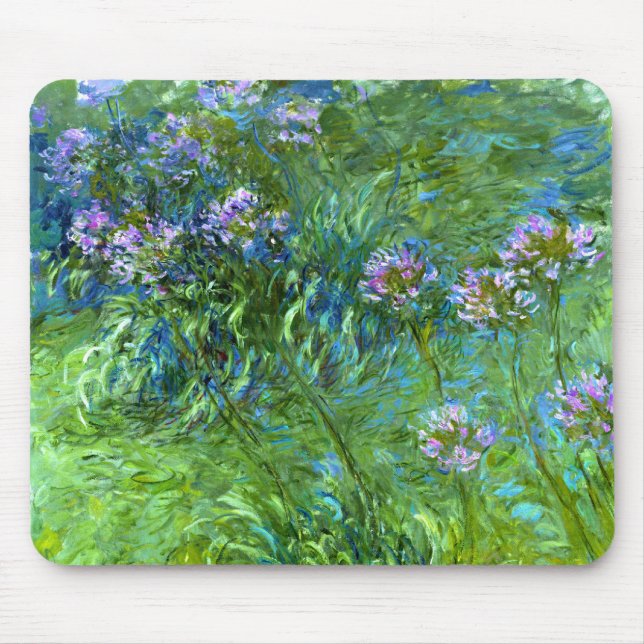 Claude Monet: Agapanthus Mouse Mat (Front)