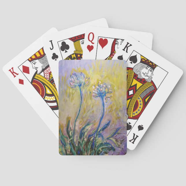 Claude Monet - Agapanthus Playing Cards (Back)