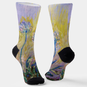 Claude Monet - Agapanthus Socks
