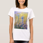 Claude Monet - Agapanthus T-Shirt<br><div class="desc">Agapanthus,  close-up (Les Agapanthes) - Claude Monet,  1914-1917</div>