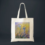 Claude Monet - Agapanthus Tote Bag<br><div class="desc">Agapanthus,  close-up (Les Agapanthes) - Claude Monet,  1914-1917</div>