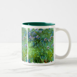 Claude Monet: Agapanthus Two-Tone Coffee Mug