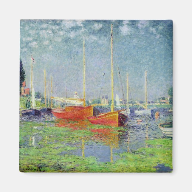Claude Monet | Argenteuil, c.1872-5 Magnet (Front)