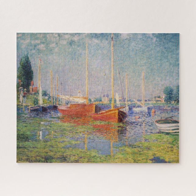 Claude Monet - Argenteuil Jigsaw Puzzle (Horizontal)