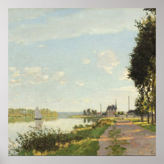 Claude Monet - Argenteuil Poster (Front)