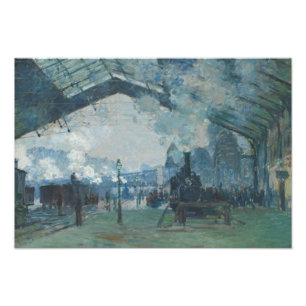 Claude Monet – Arrival of the Normandy Train Photo Print