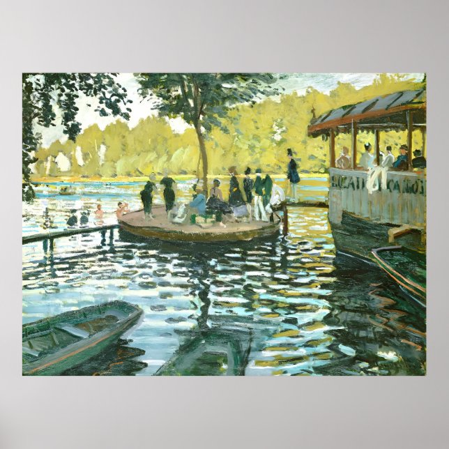 Claude Monet art painting Poster (Front)