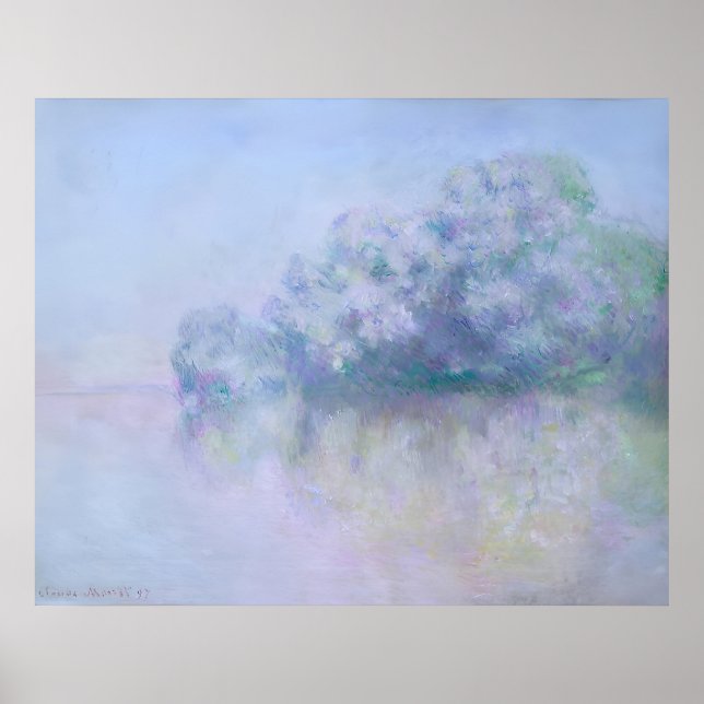 Claude Monet art Poster (Front)