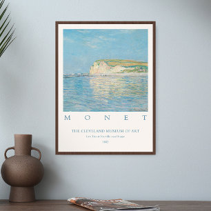 Claude Monet Art Print Low Tide at Pourville Near