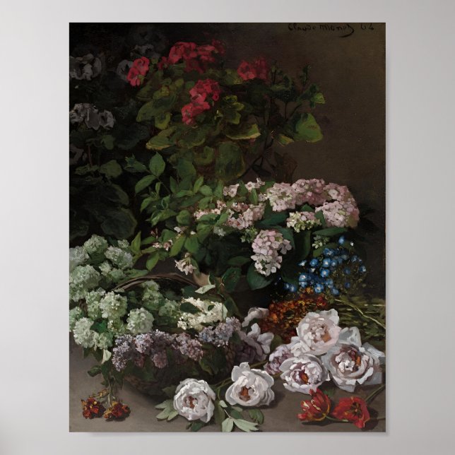 Claude Monet art work Poster (Front)