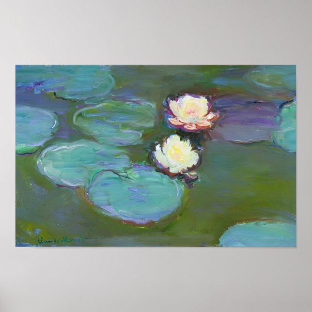 Claude Monet art work Poster (Front)