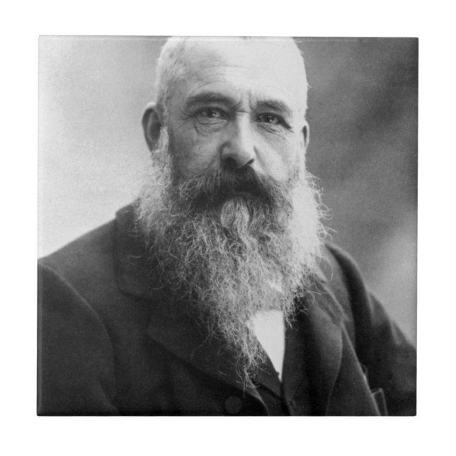Claude Monet Artist Painter Destiny Gifts Tile (Front)