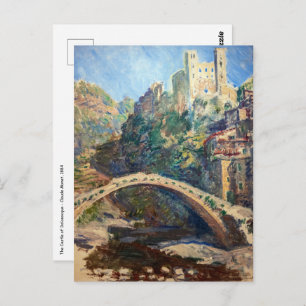 Claude Monet artwork - The Castle of Dolceacqua Postcard