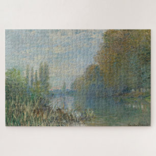Claude Monet Autumn on the Seine Jigsaw Puzzle