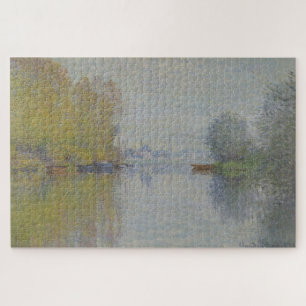 Claude Monet Autumn on the Seine Jigsaw Puzzle