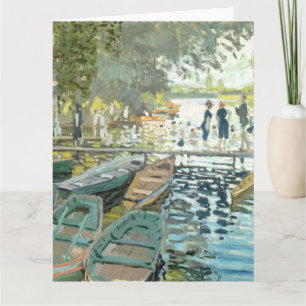 Claude Monet. Bathers at La Grenouillère Card