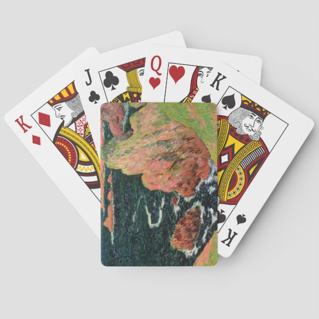 Claude Monet | Belle Ile Playing Cards (Back)