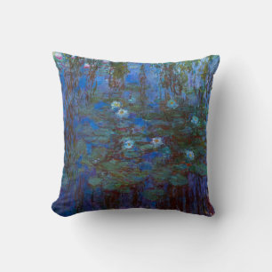 Claude Monet - Blue Water Lilies Cushion