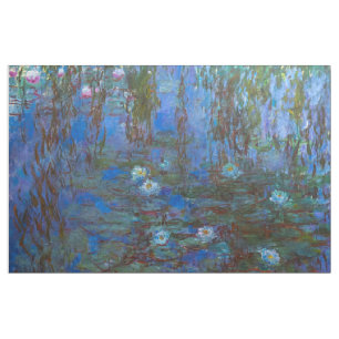 Claude Monet - Blue Water Lilies Fabric