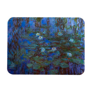 Claude Monet - Blue Water Lilies Magnet