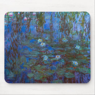 Claude Monet - Blue Water Lilies Mouse Mat