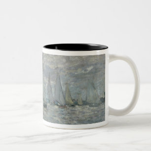 Claude Monet   Boats, or Regatta at Argenteuil Two-Tone Coffee Mug
