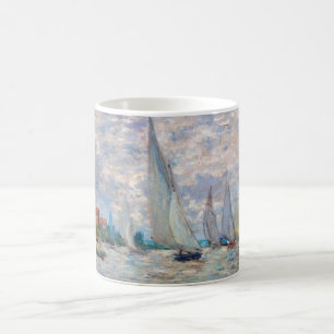 Claude Monet - Boats Regatta at Argenteuil Coffee Mug